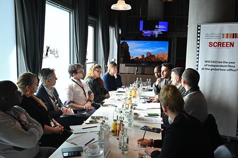 The roundtable at Le Petit Chef & Friends, Grand Hyatt, Berlin